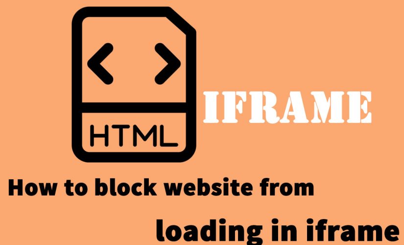 How To Block Website From Loading In Iframe